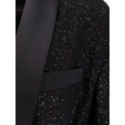 Pau viscose blend blazer with all-over sequins