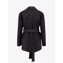 Pau viscose blend blazer with all-over sequins