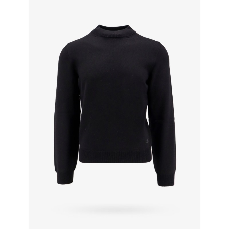 Wool sweater with triomphe