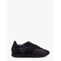 Mica nylon sneakers with fabric inserts