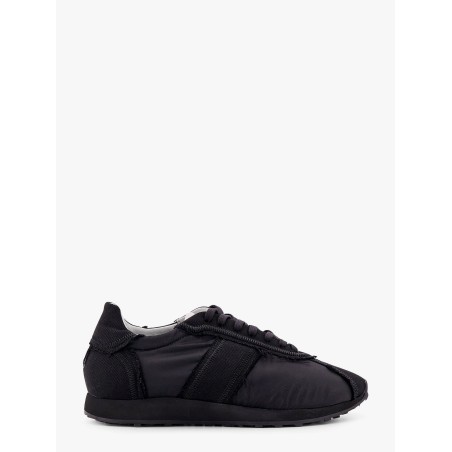 Mica nylon sneakers with fabric inserts