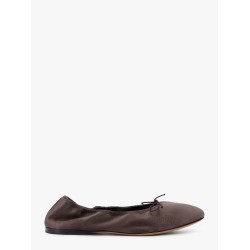 Awar flat satin ballerinas