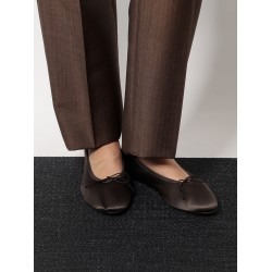 Awar flat satin ballerinas