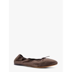 Awar flat satin ballerinas