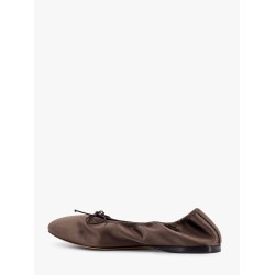 Awar flat satin ballerinas