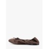 Awar flat satin ballerinas