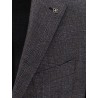 Virgin wool dress with prince of wales motif