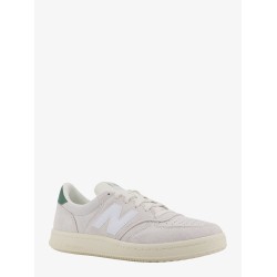 Suede and leather sneakers
