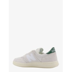Suede and leather sneakers