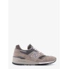 Suede and mesh sneakers