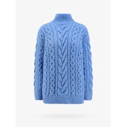 Bicolor alpaca blend sweater