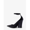 Patent leather décolleté with vlogo the bold buckle