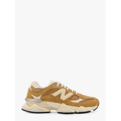 Mesh and suede sneakers with embroidered logo on the side