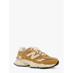 Mesh and suede sneakers with embroidered logo on the side