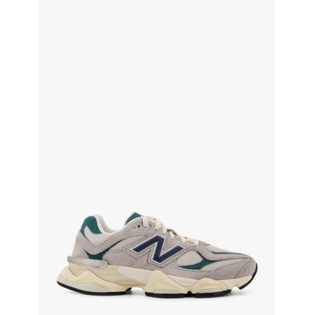 Mesh and suede sneakers with logo on the side