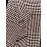 Prince-of-wales virgin wool coat