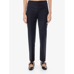 Cotton blend trouser