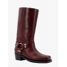 Leather boots