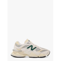 Mesh and leather sneakers