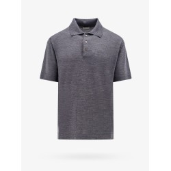 Virgin wool polo shirt