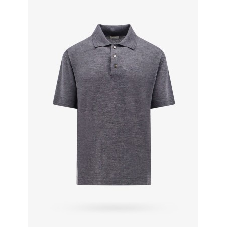 Virgin wool polo shirt