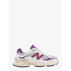 Mesh and leather sneakers