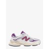 Mesh and leather sneakers
