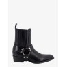 Leather anke boots