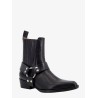 Leather anke boots