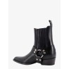 Leather anke boots