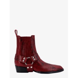 Leather ankle boots