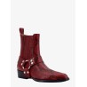 Leather ankle boots