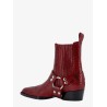 Leather ankle boots