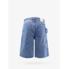 Six pockets denim bermuda shorts