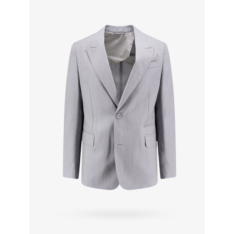 Wool blend blazer