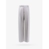 Wool blend trouser with striped motif