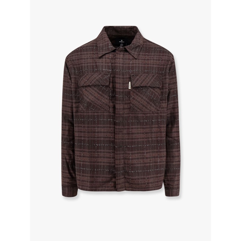 Madras flannel shirt