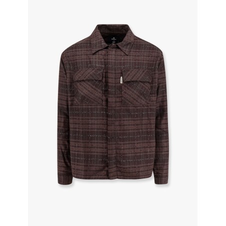 Madras flannel shirt