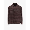 Madras flannel shirt