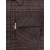 Madras flannel shirt