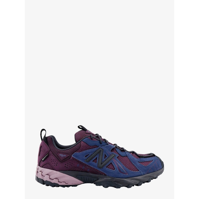Mesh and suede sneakers