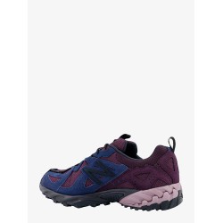 Mesh and suede sneakers
