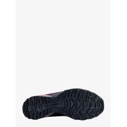 Mesh and suede sneakers