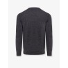 Wool sweater with iconic embroidered pony