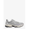 Nylon and leather sneakers