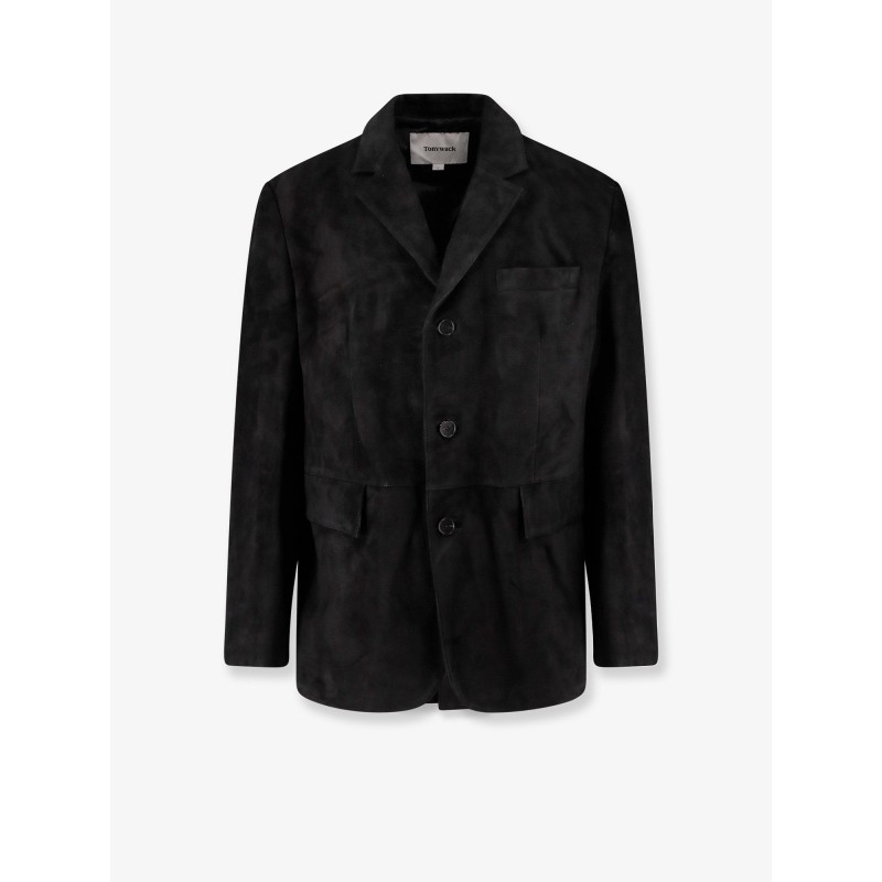 Suede blazer