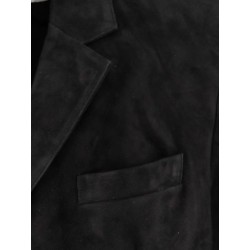 Suede blazer