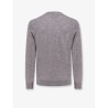 Wool sweater with iconic embroidered pony