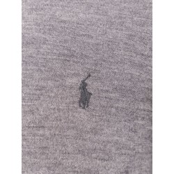 Wool sweater with iconic embroidered pony