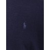 Wool sweater with iconic embroidered pony
